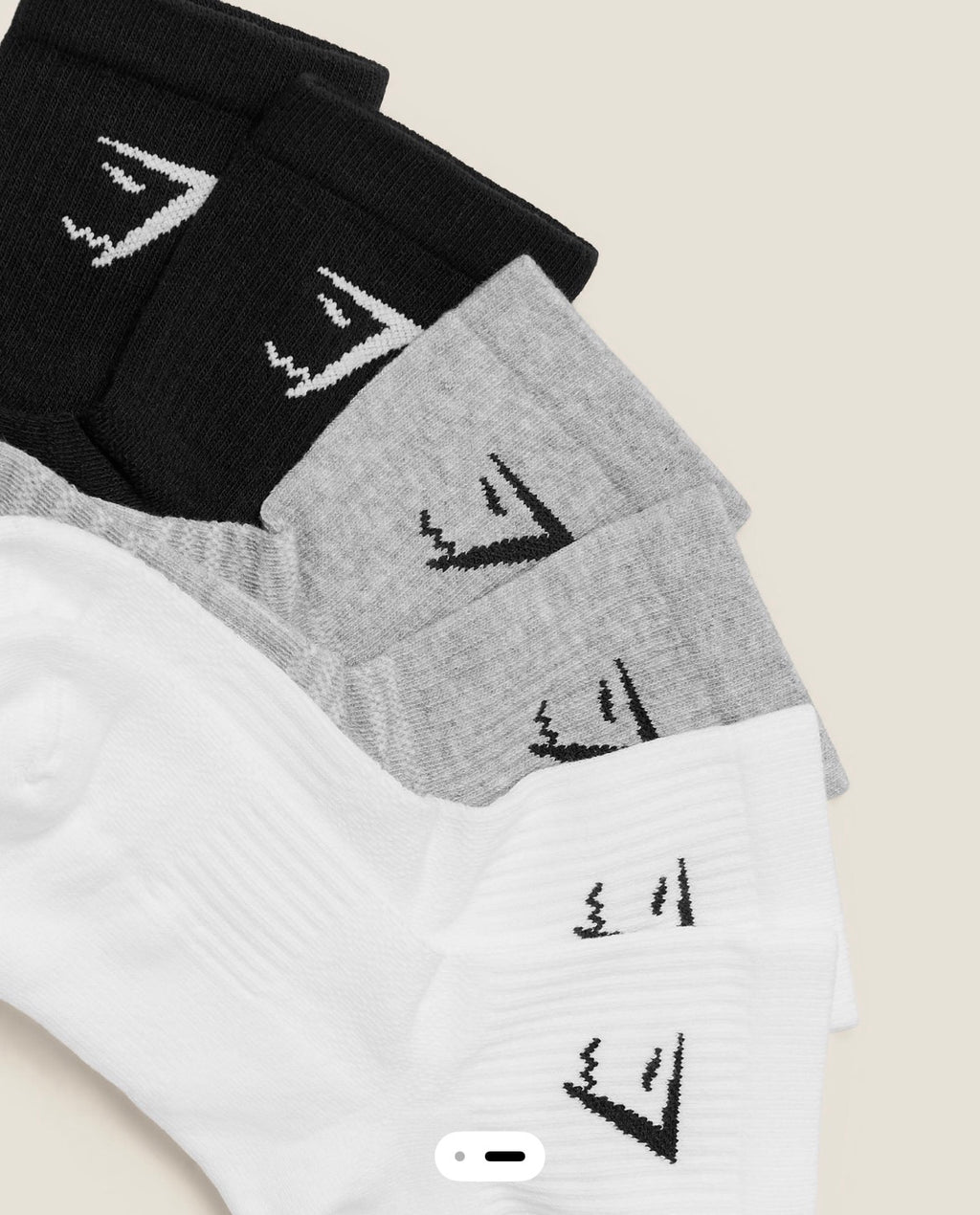 Gymshark Midi Socks 6pk