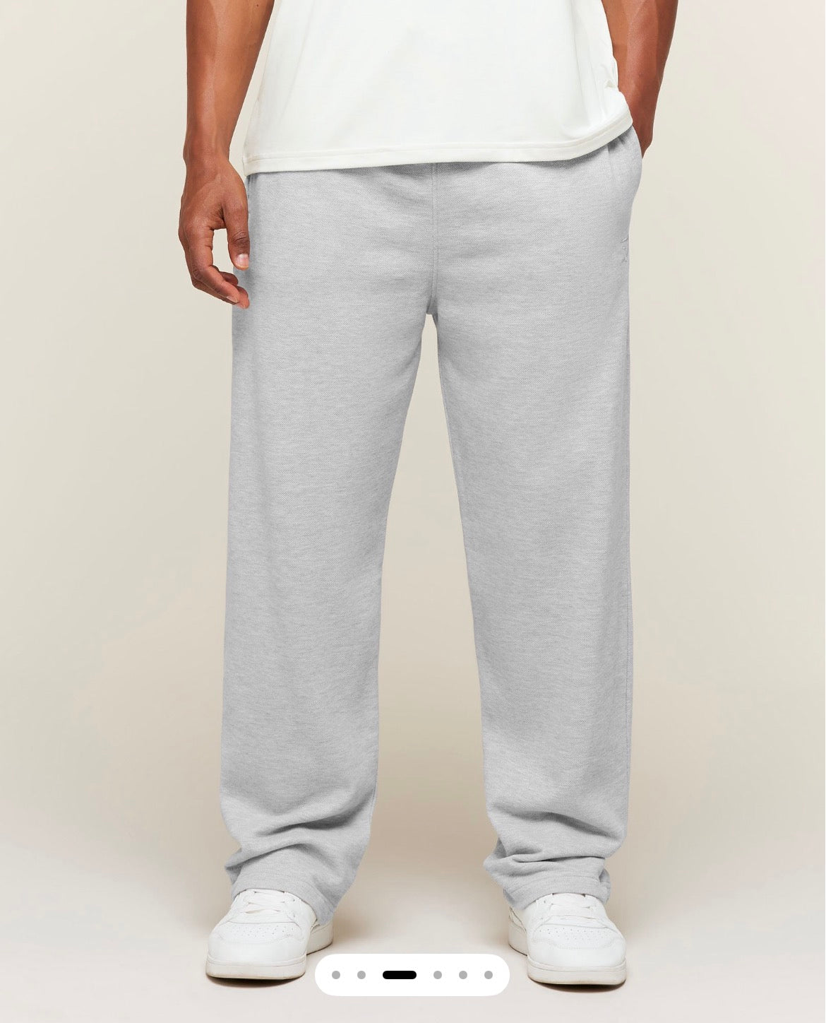 Gymshark Campus Crest Wide Leg Sweatpant