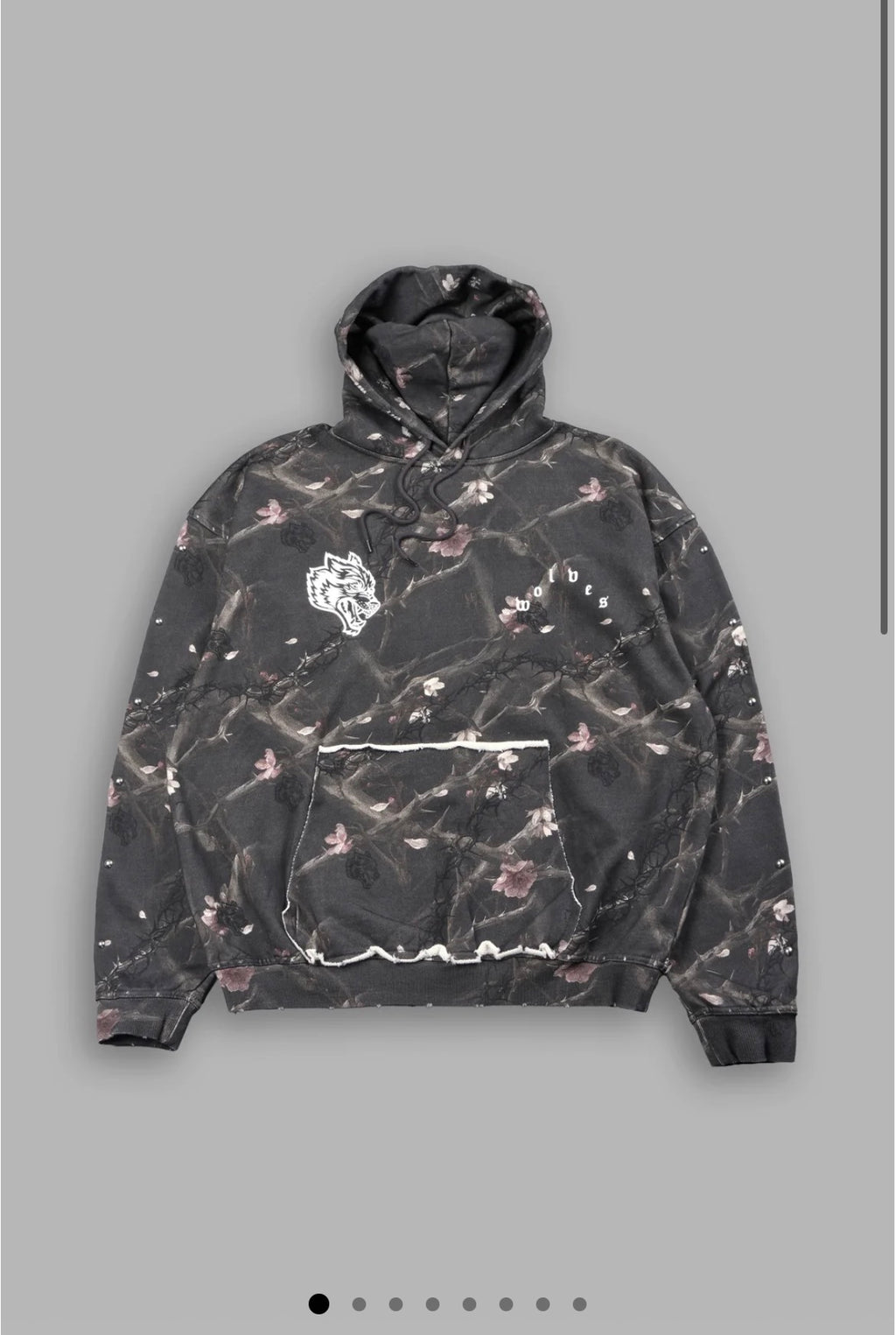Wolves Heritage Grunge Moatis Hoodie