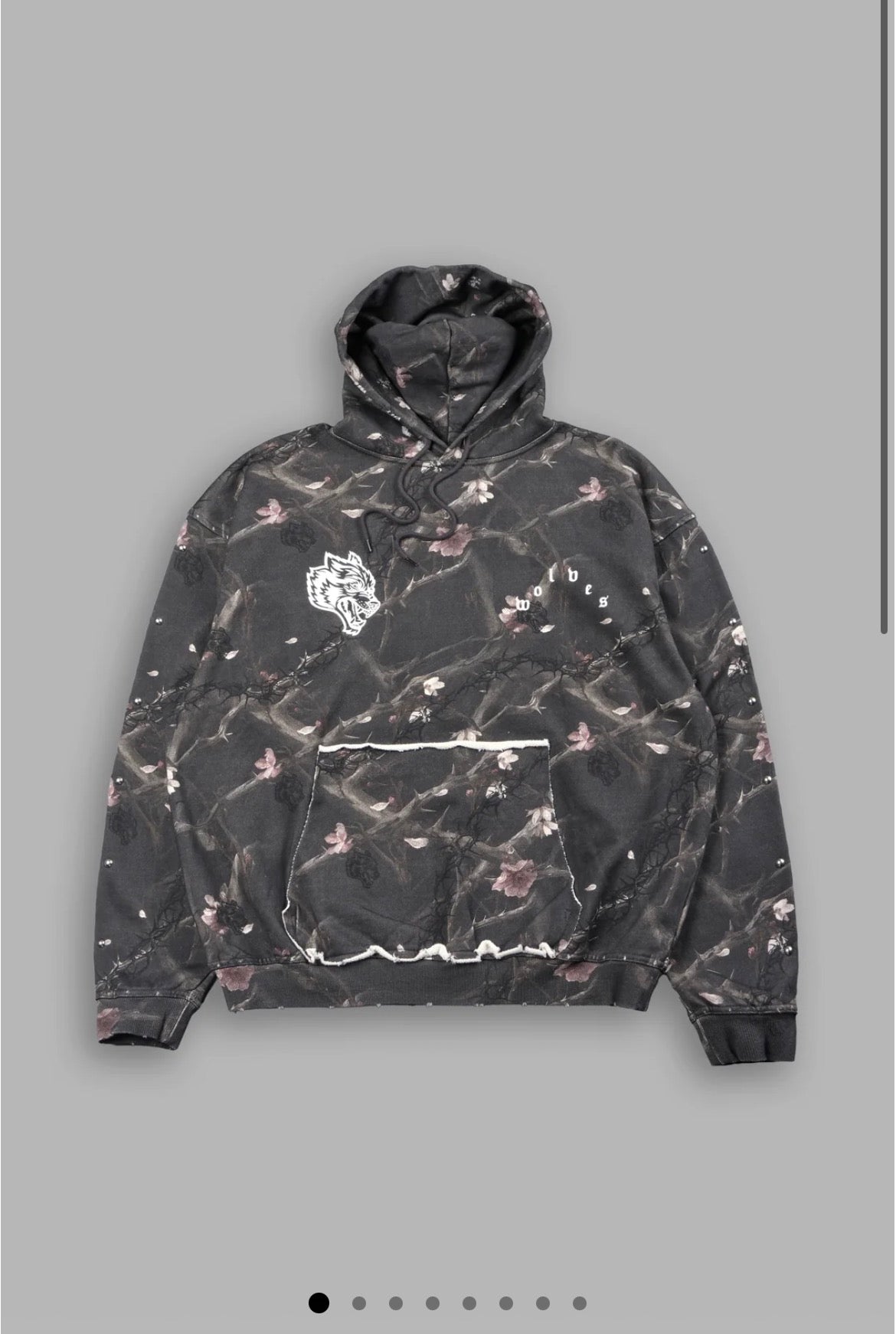 Wolves Heritage Grunge Moatis Hoodie