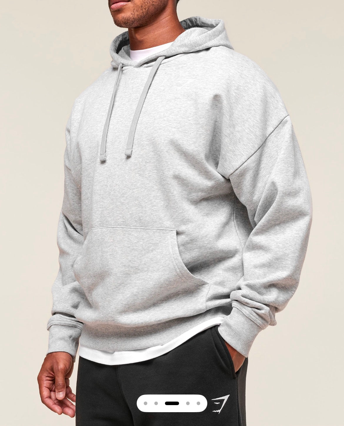 Gymshark Crest Oversized Hoodie