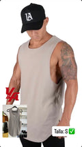 Playera Tirantes Grey Talla S Youngla