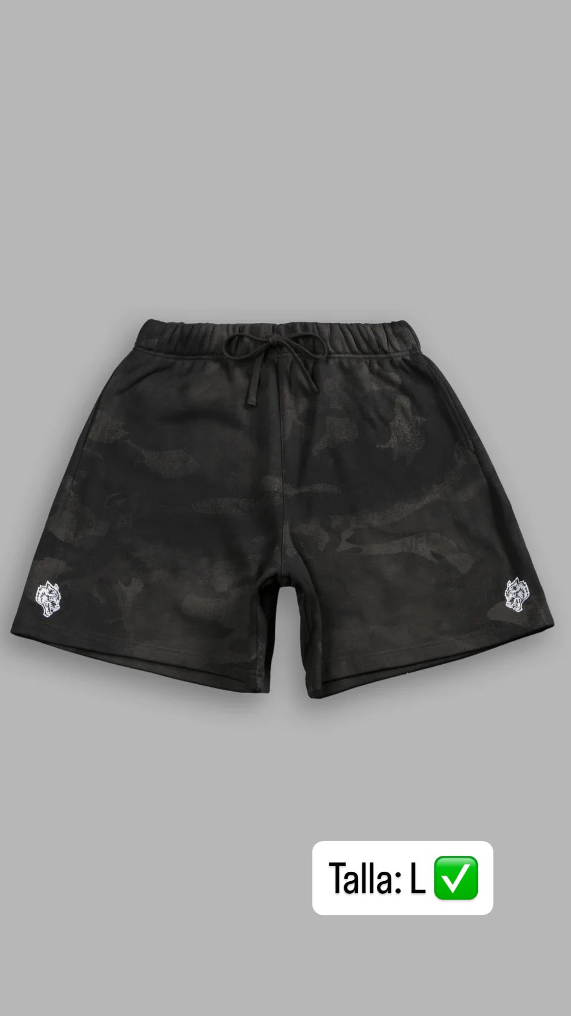 Dual Oversized Post Lounge Sweat Shorts