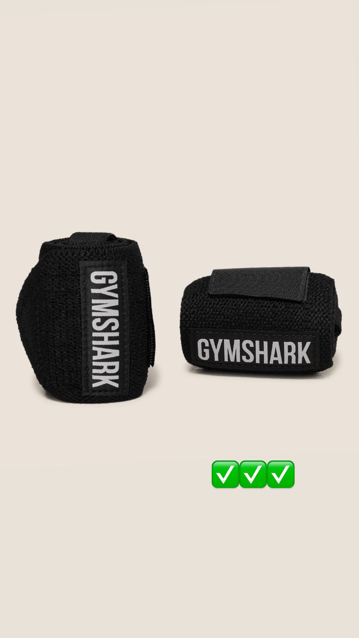 Gymshark Wrist Straps