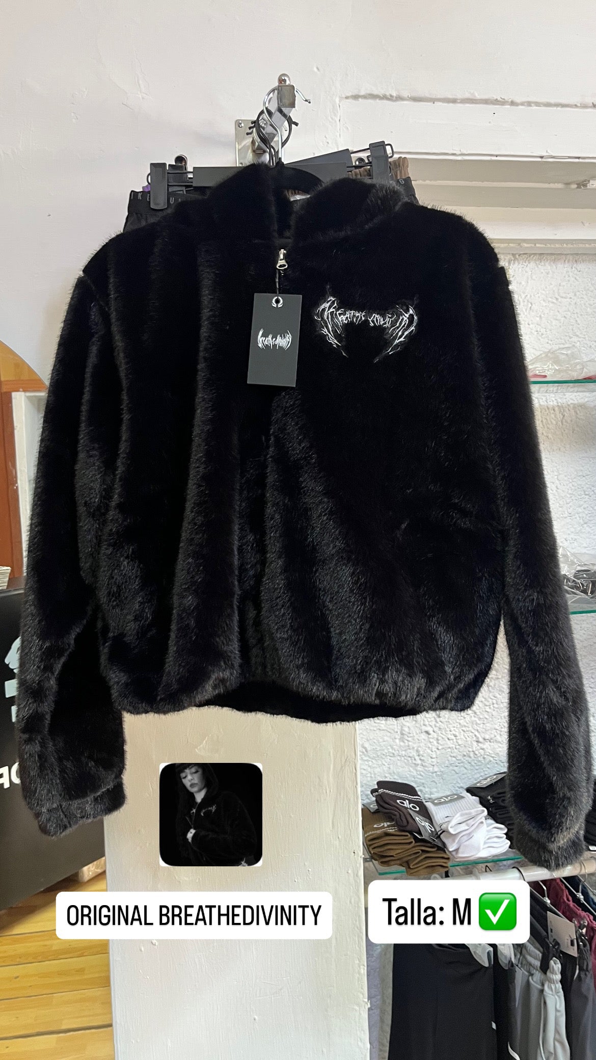 Womens Fuzzy Jacket