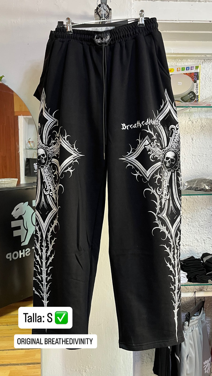 Banana Shape Uncuffed Sweatpants
