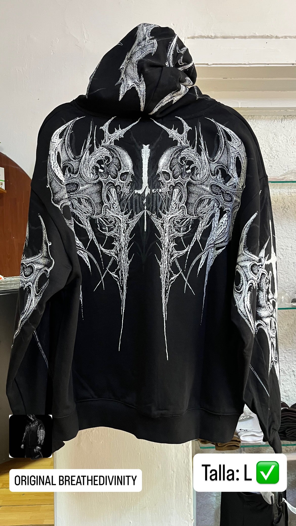 Mens Oversized Zip-Up Hoodie