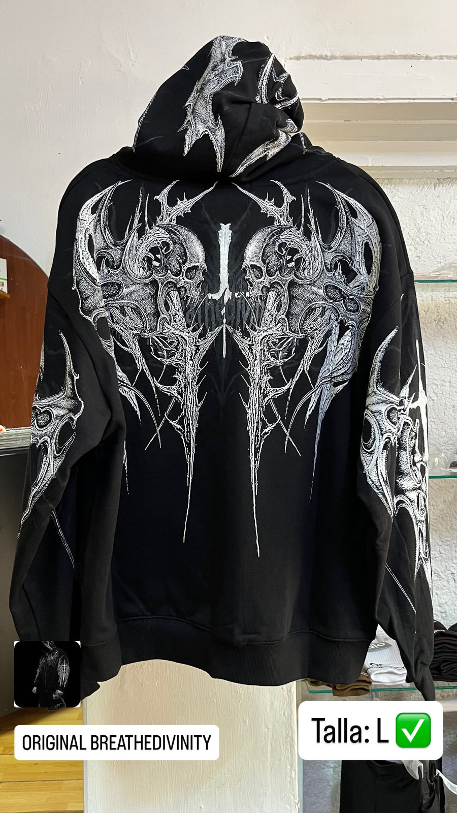 Mens Oversized Zip-Up Hoodie